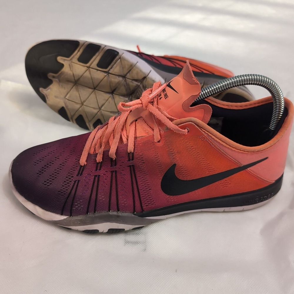 Nike Womens Free TR 6 Spectrum 849804-800 mango Purple‎ Running Shoes Size 9